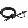 Belkin BoostCharge Pro 2-in-1 Cable with USB-C and Lightning Connector - CAC003fq1.5MBK