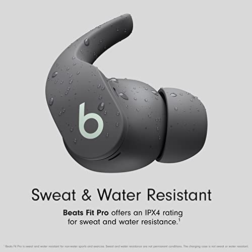 Beats Fit Pro Wireless Noise Cancelling In-Ear Earbuds -  Sage Gray - MK2J3LL/A