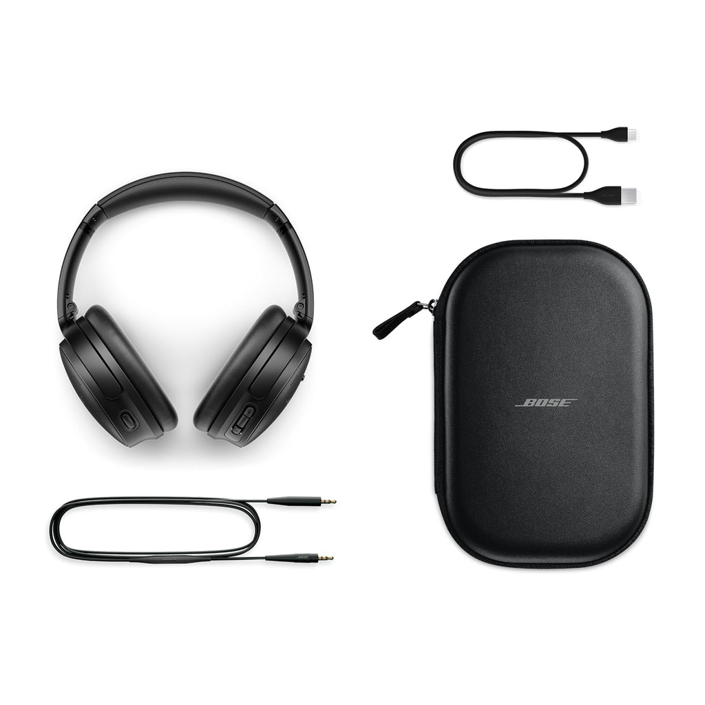 Bose QuietComfort Wireless Noise Cancelling Over-the-Ear Bluetooth Headphones - Black