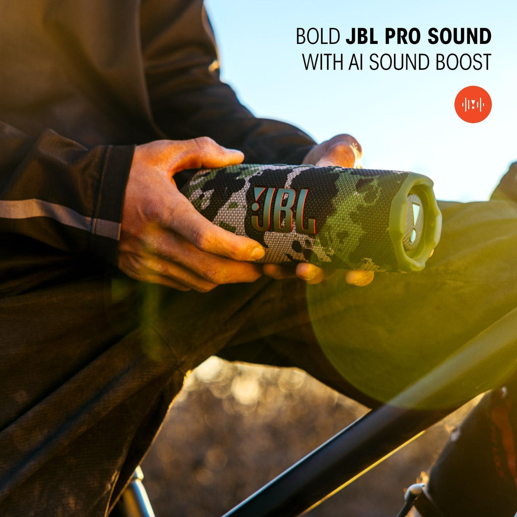 JBL Flip 7 - Portable Waterproof and Drop-Proof Speaker (Purple)