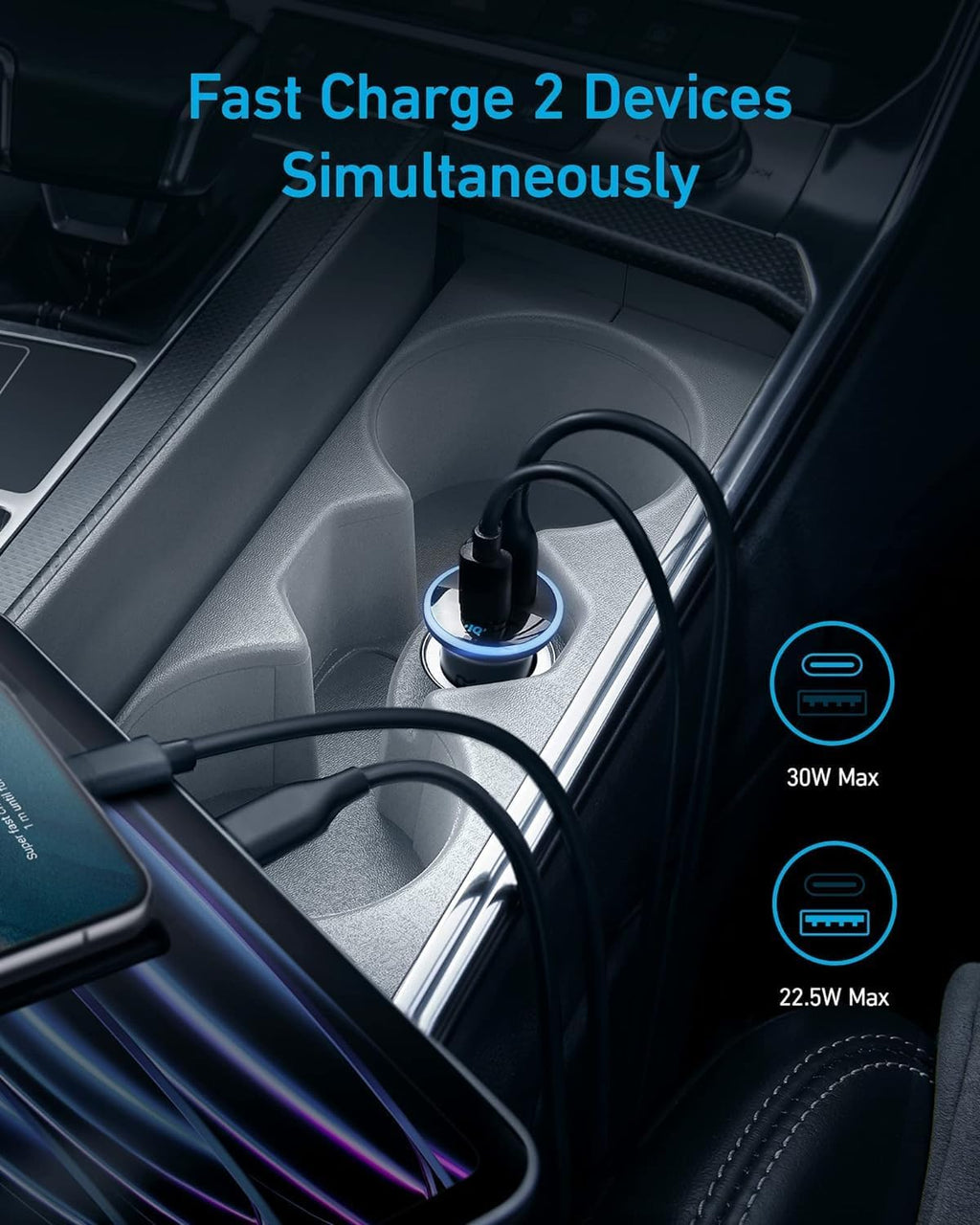 Anker Car Charger (52.5 W)