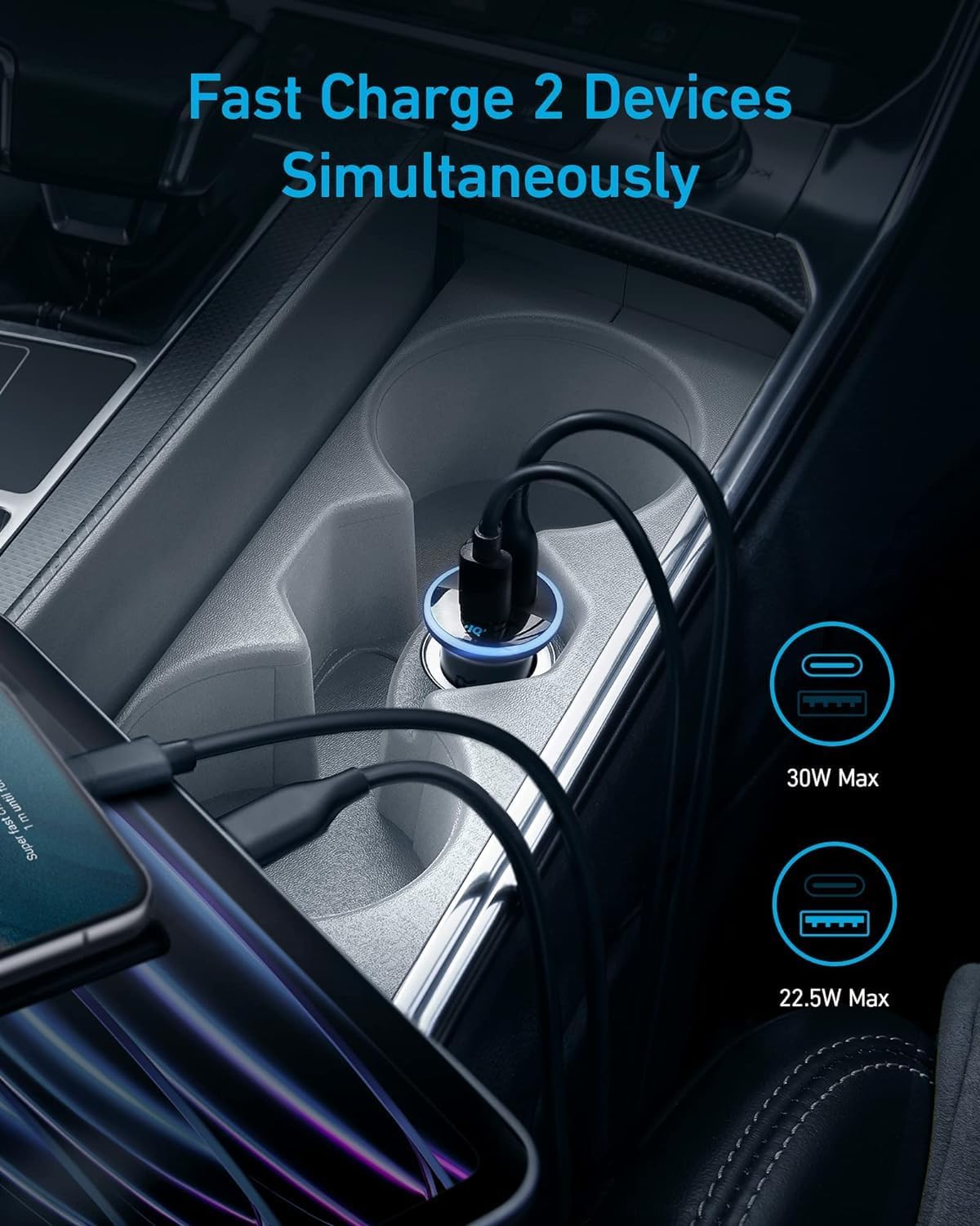 Anker Car Charger (52.5 W)