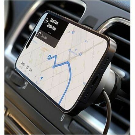 Belkin BoostCharge Pro Wireless Car Charger With Official MagSafe Charging 15W - 1 - For